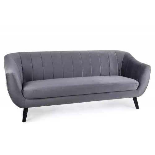 Ērts dīvāns ELITE 3 VELVET pelēks Ērts dīvāns ELITE 3 VELVET pelēks